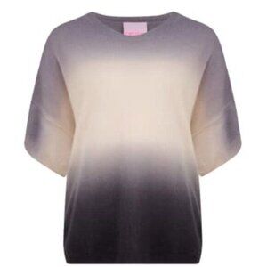 Crush Cashmere Short Sleeve Sweater - XS